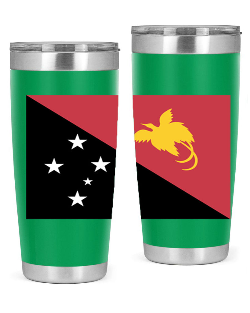 Papua New Guinea 62#- world flags- Tumbler