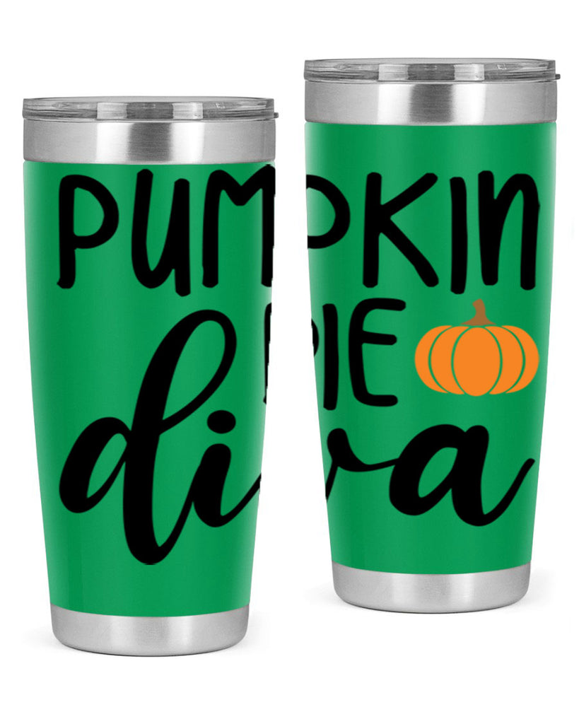 Pumpkin Pie Diva 532#- fall- Tumbler