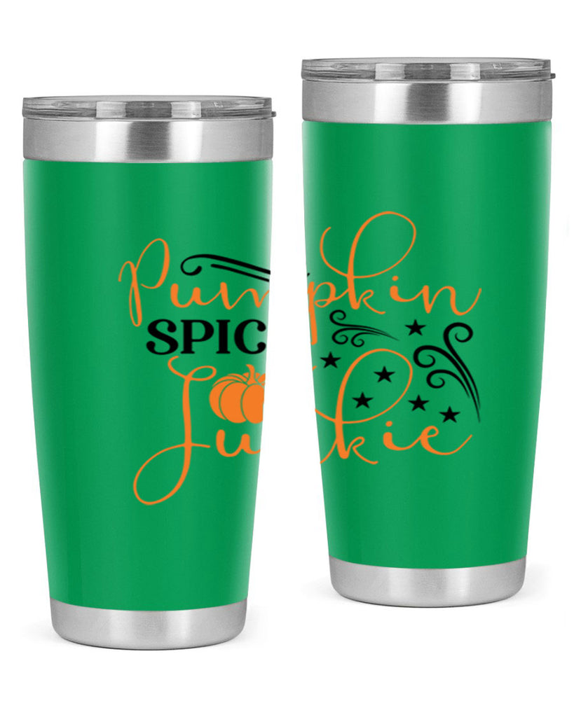 Pumpkin Spice Junkie 549#- fall- Tumbler