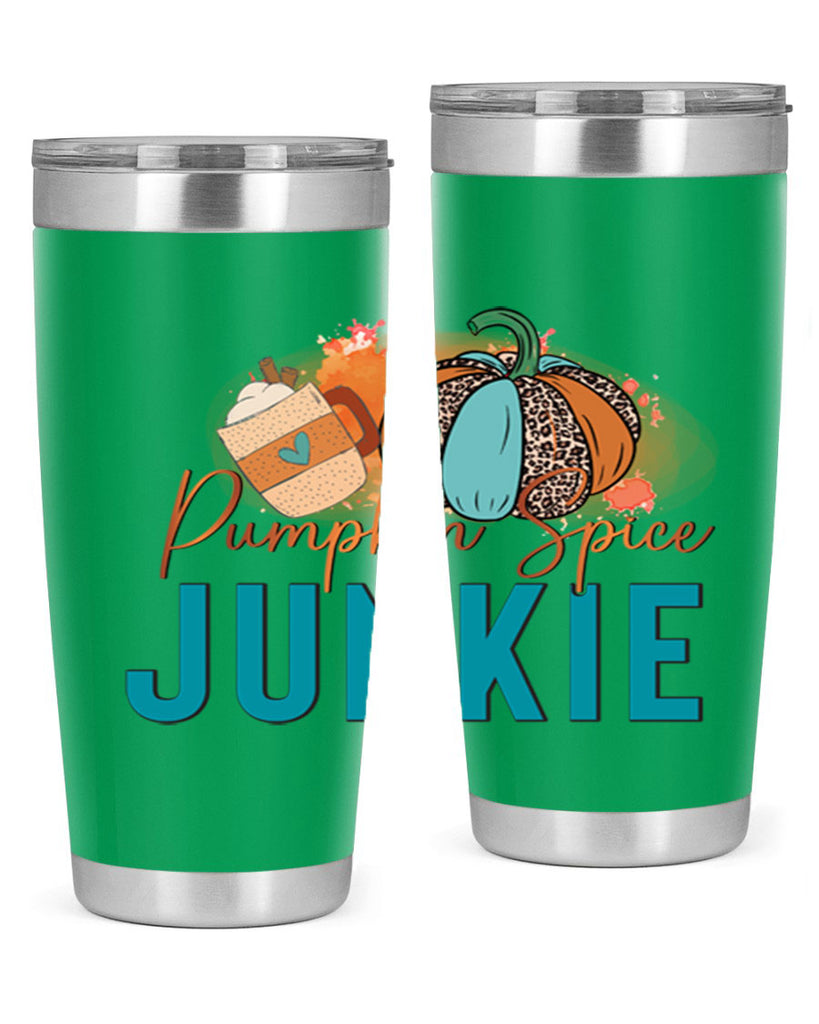 Pumpkin Spice Junkie 550#- fall- Tumbler