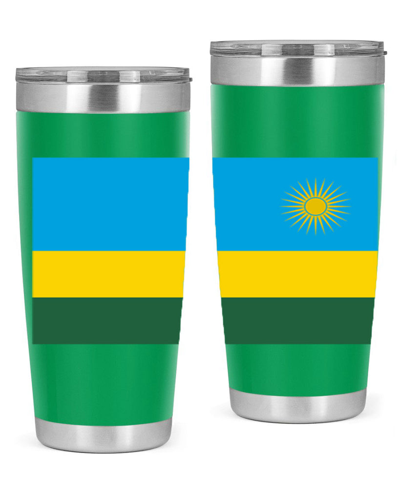 Rwanda 53#- world flags- Tumbler