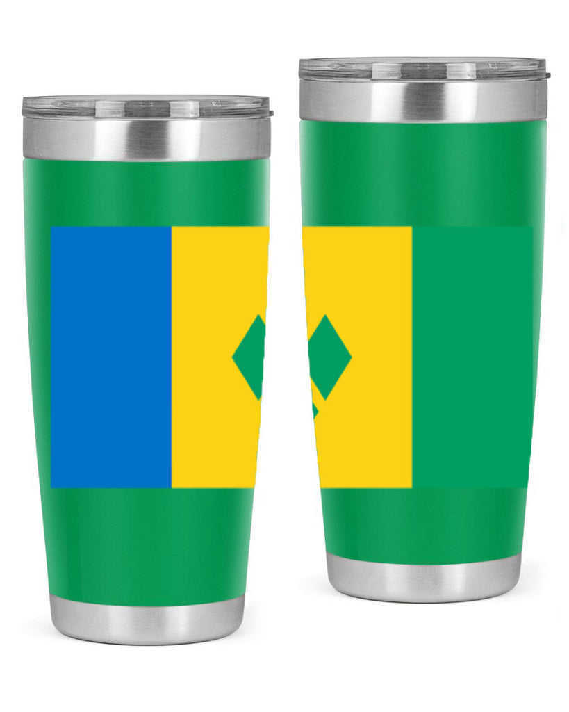 Saint Vincent and the Grenadines 50#- world flags- Tumbler