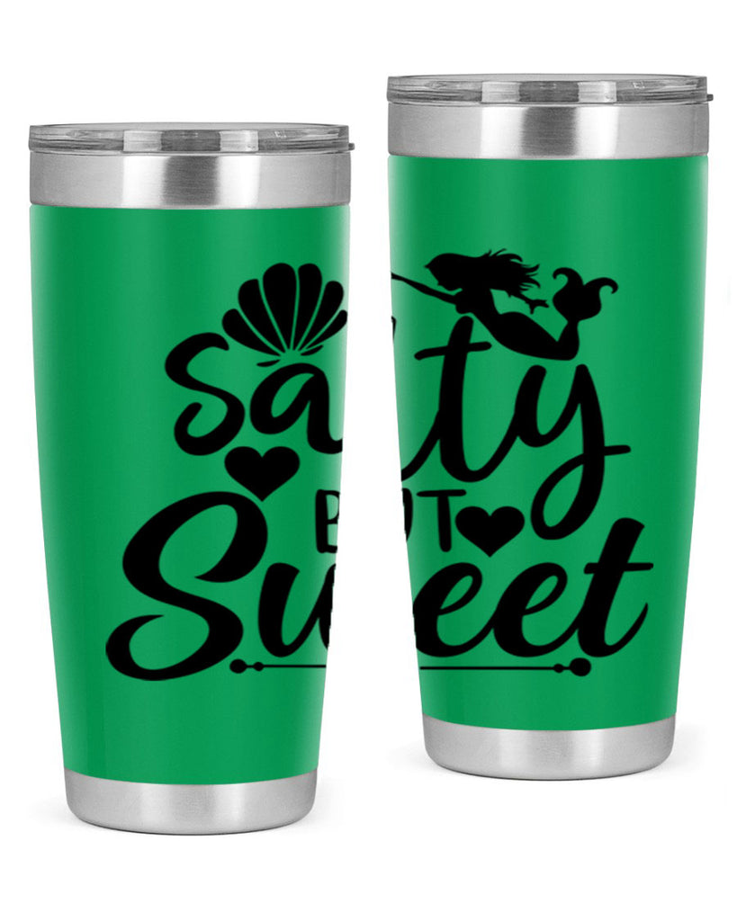 Salty But Sweet 564#- mermaid- Tumbler