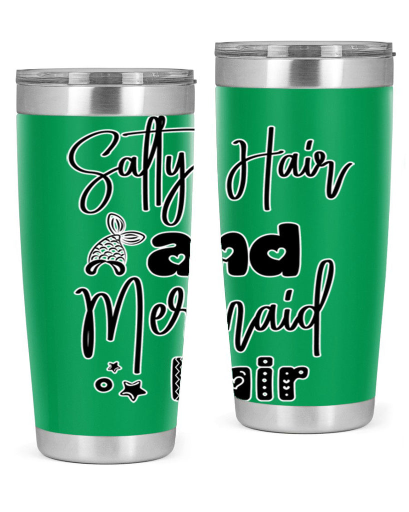 Salty Hair and Mermaid Hair 572#- mermaid- Tumbler