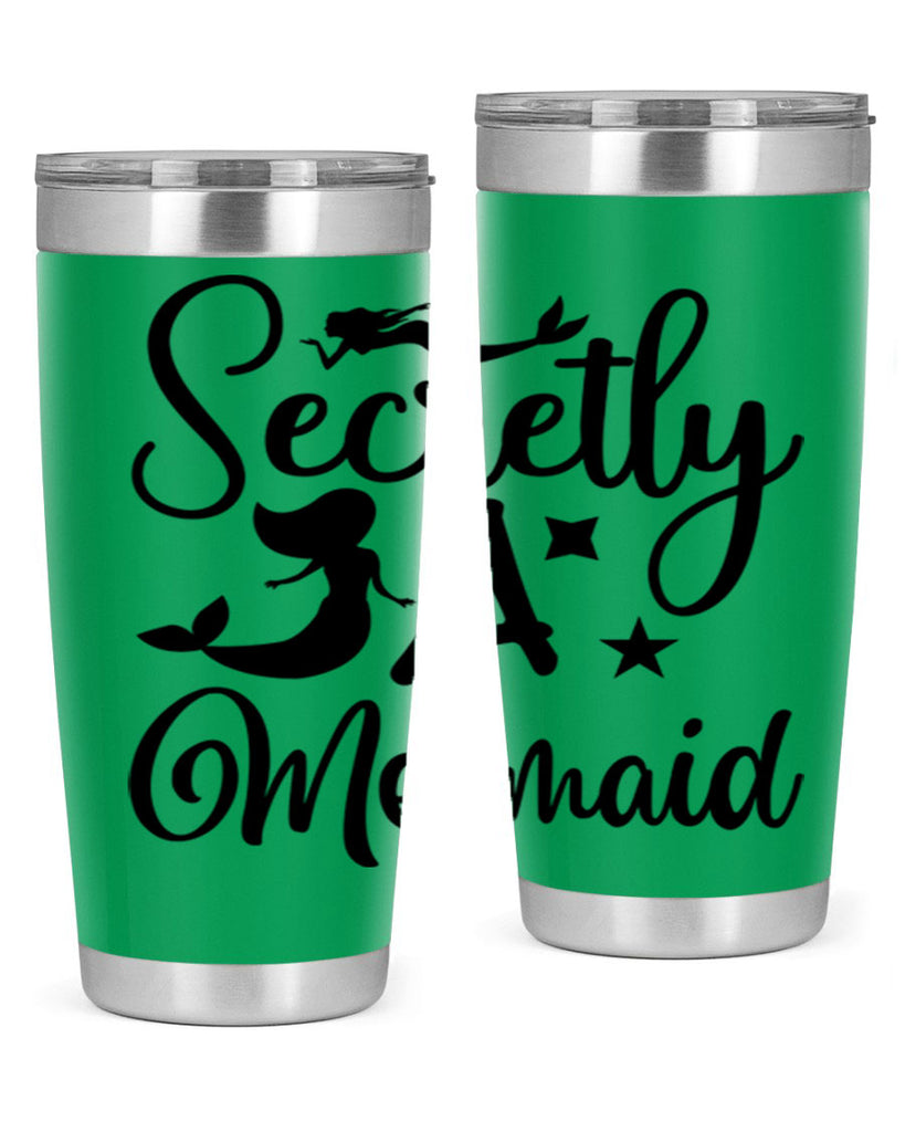 Secretly a mermaid 580#- mermaid- Tumbler