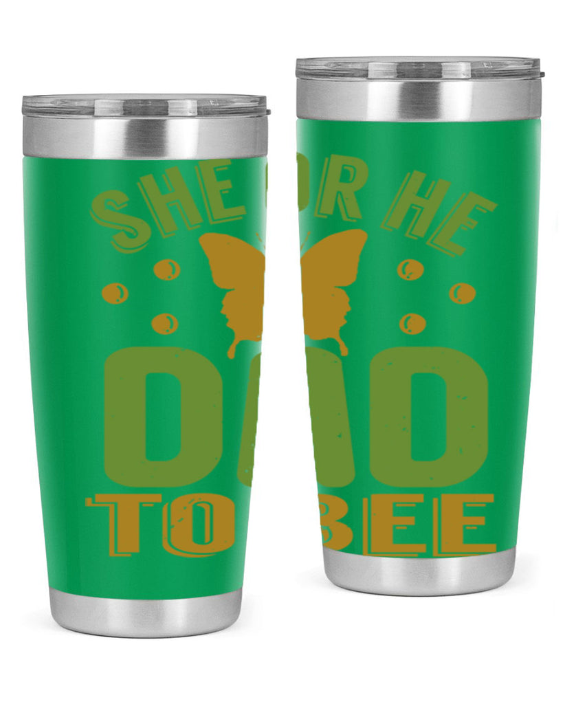 She or He Dad to bee Style 172#- baby- tumbler