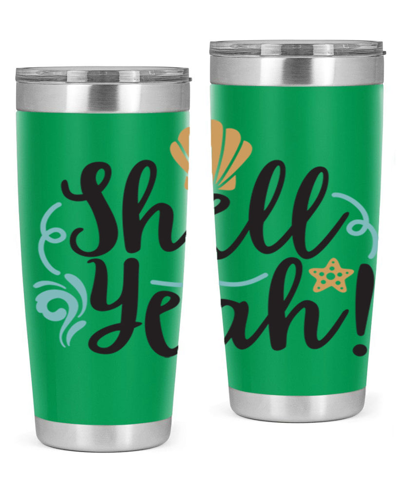 Shell Yeah 592#- mermaid- Tumbler