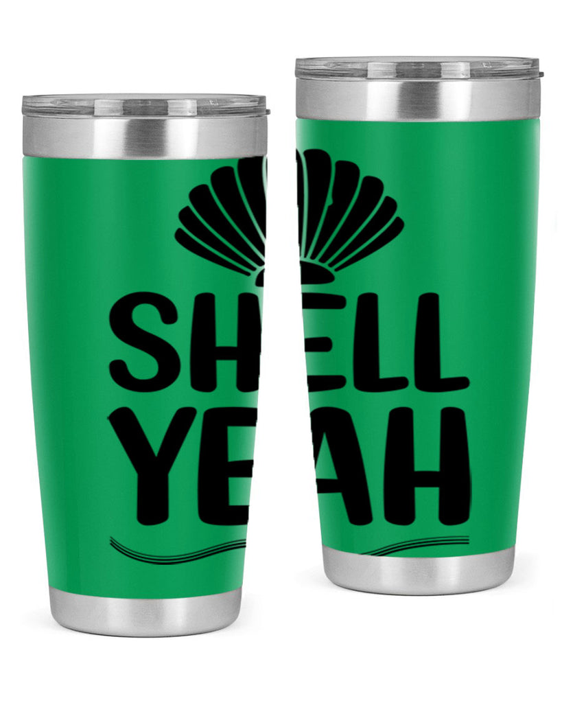Shell yeah 597#- mermaid- Tumbler