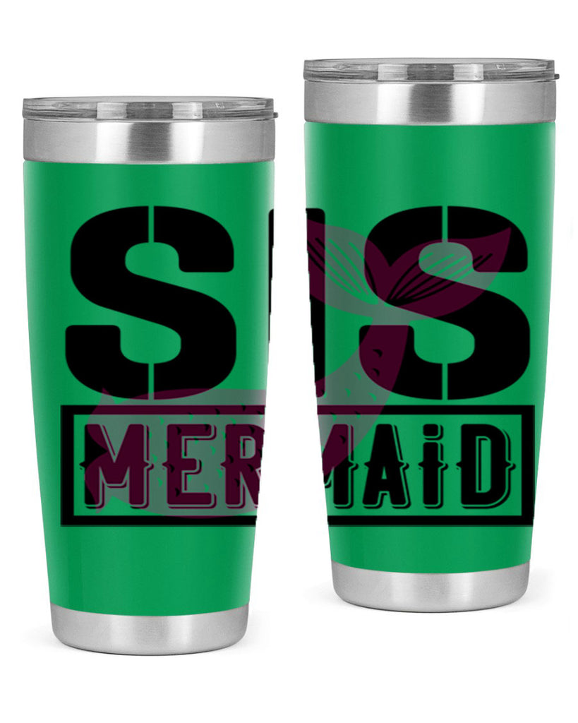 Sis mermaid 599#- mermaid- Tumbler