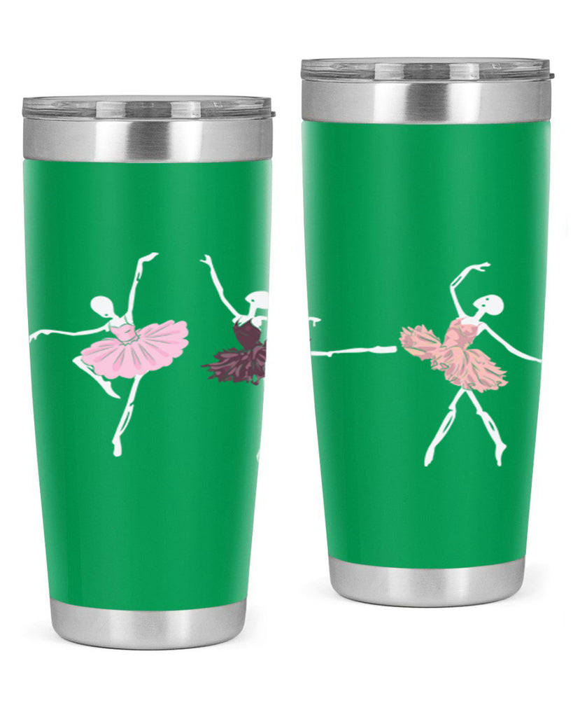 Skeleton Ballerinas Ballet Halloween Ballet 79#- ballet- Tumbler