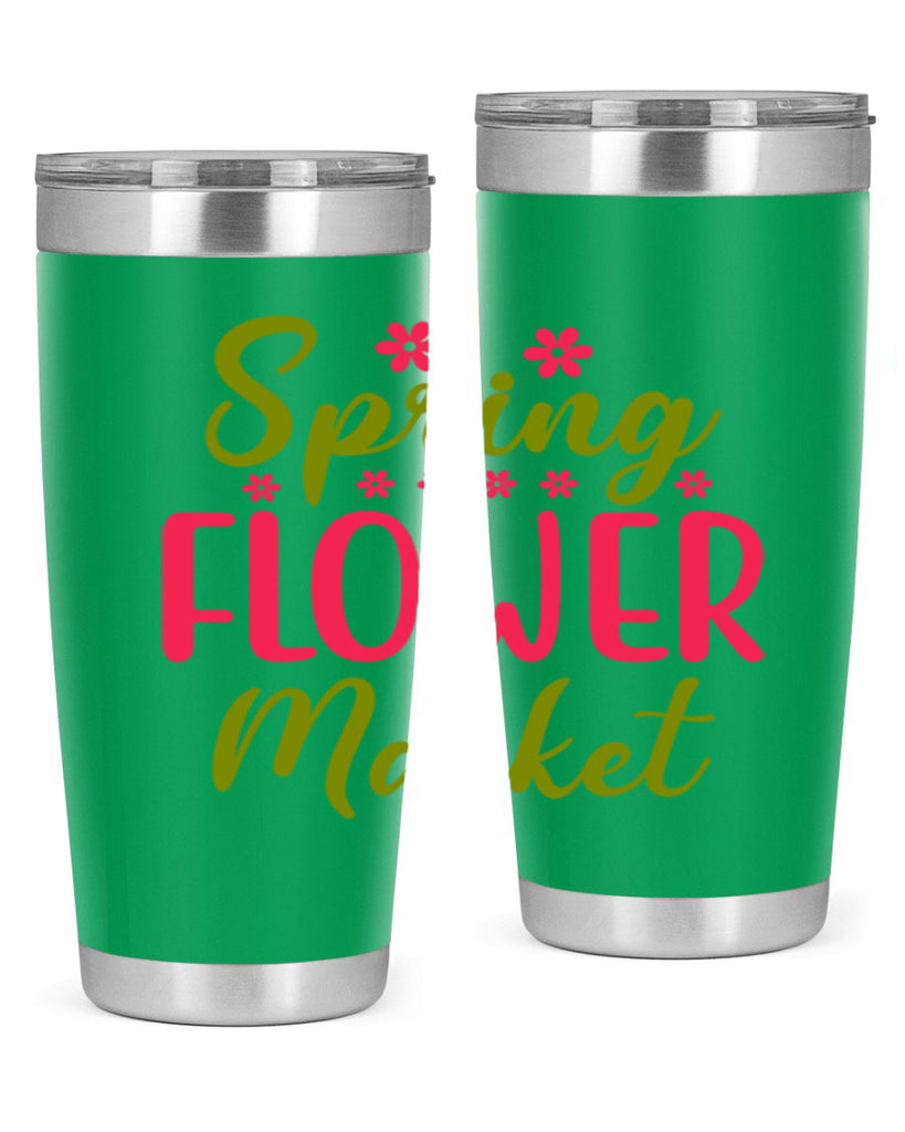 Spring Flower Market 423#- spring- Tumbler