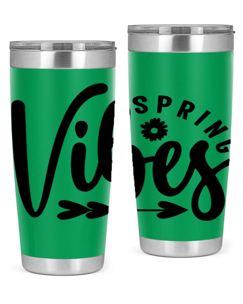 Spring Vibes478#- spring- Tumbler