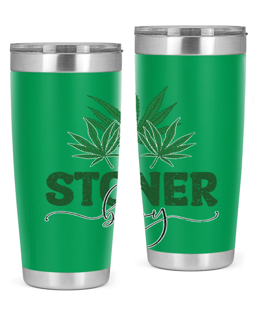 Stoner Baby Sublimation 261#- marijuana- Tumbler