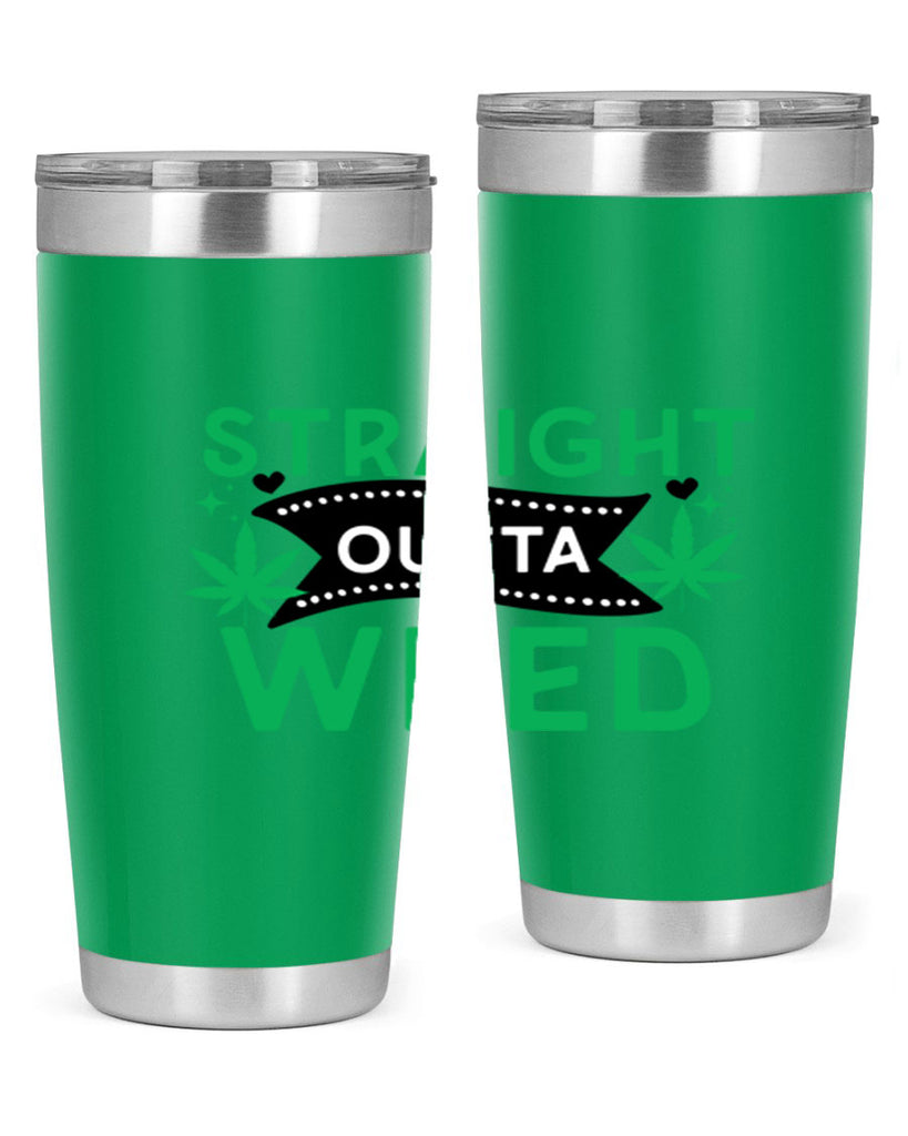 Straight Outta Weed 266#- marijuana- Tumbler