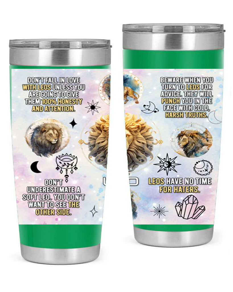 StraightLeo 473#- zodiac- Tumbler