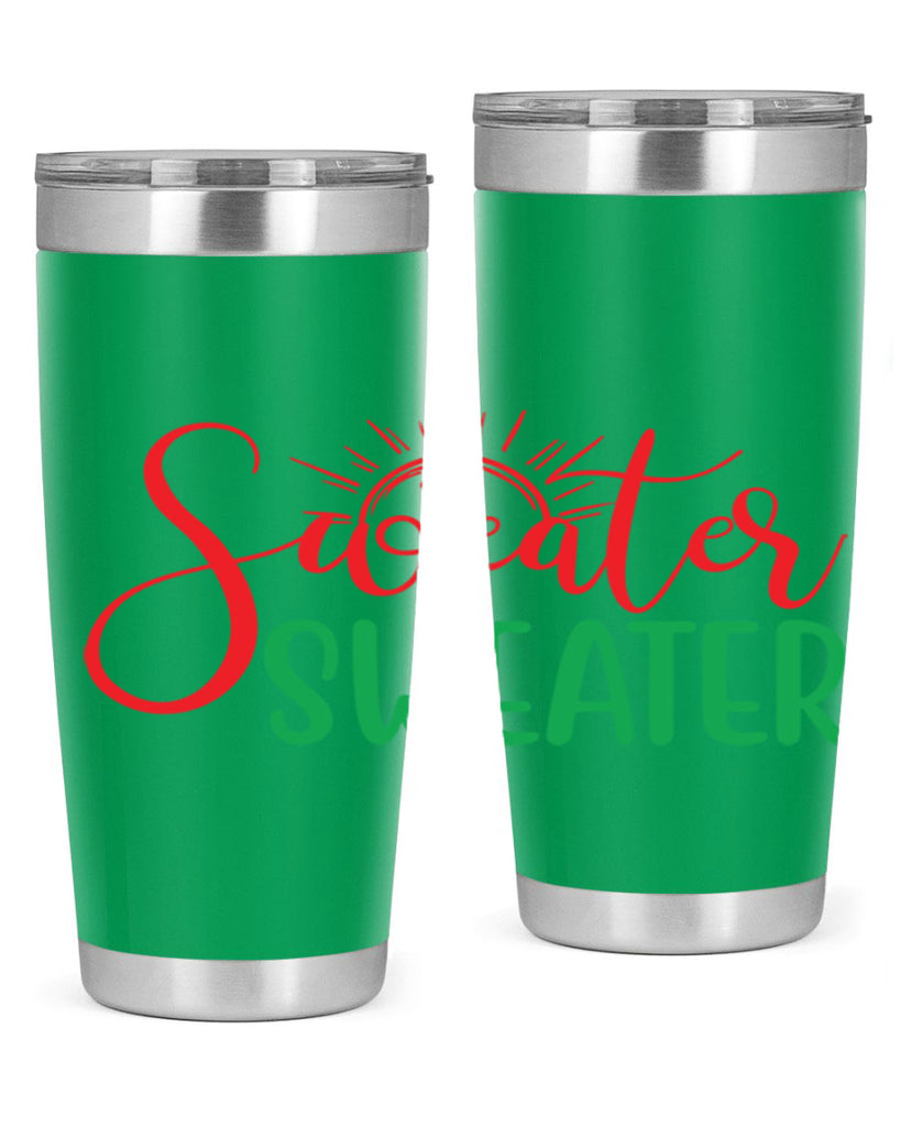 Sweater Weather 583#- fall- Tumbler