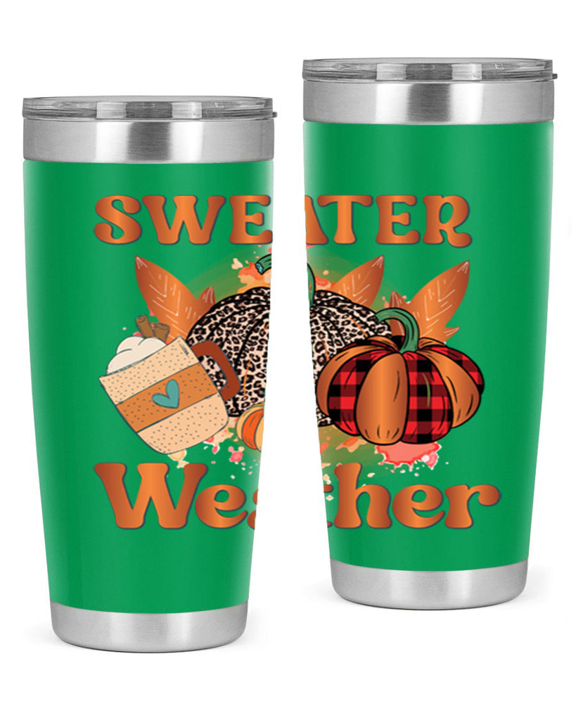 Sweater Weather 589#- fall- Tumbler