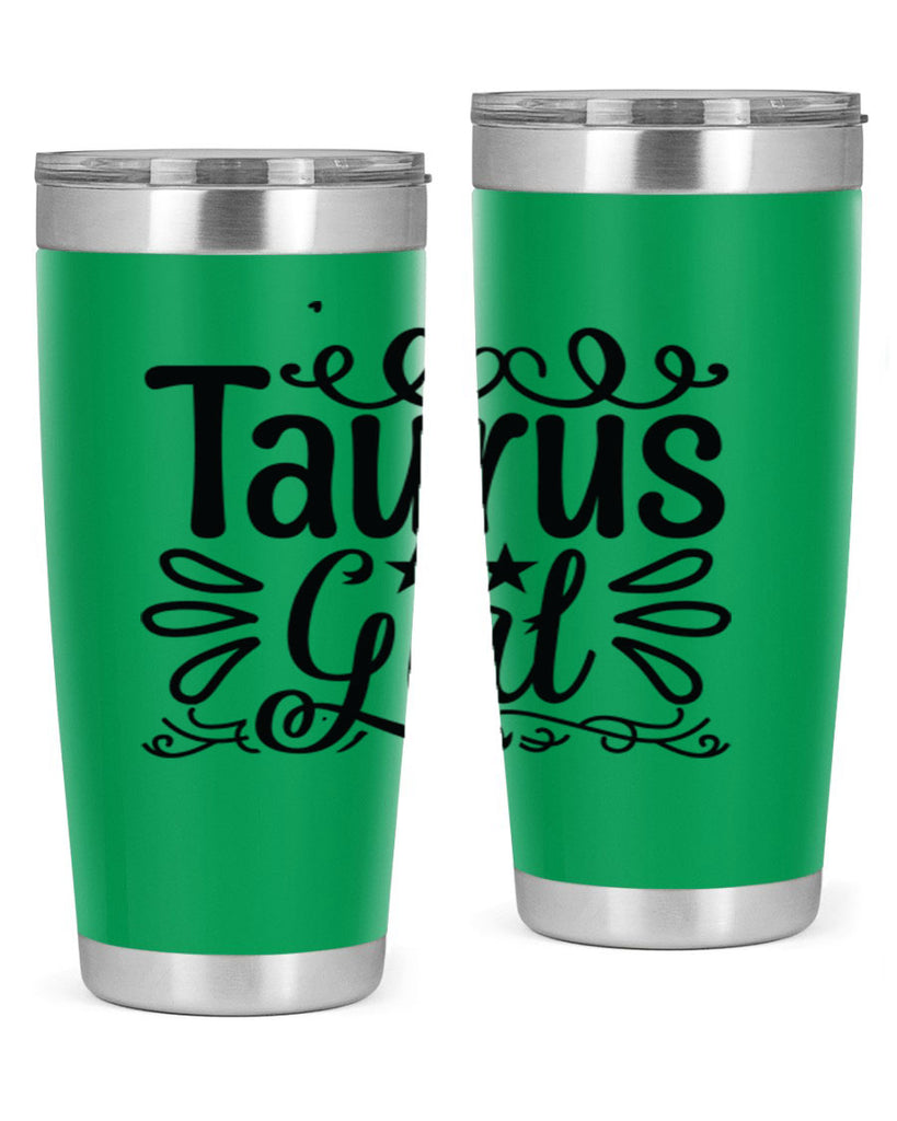 Taurus girl 497#- zodiac- Tumbler