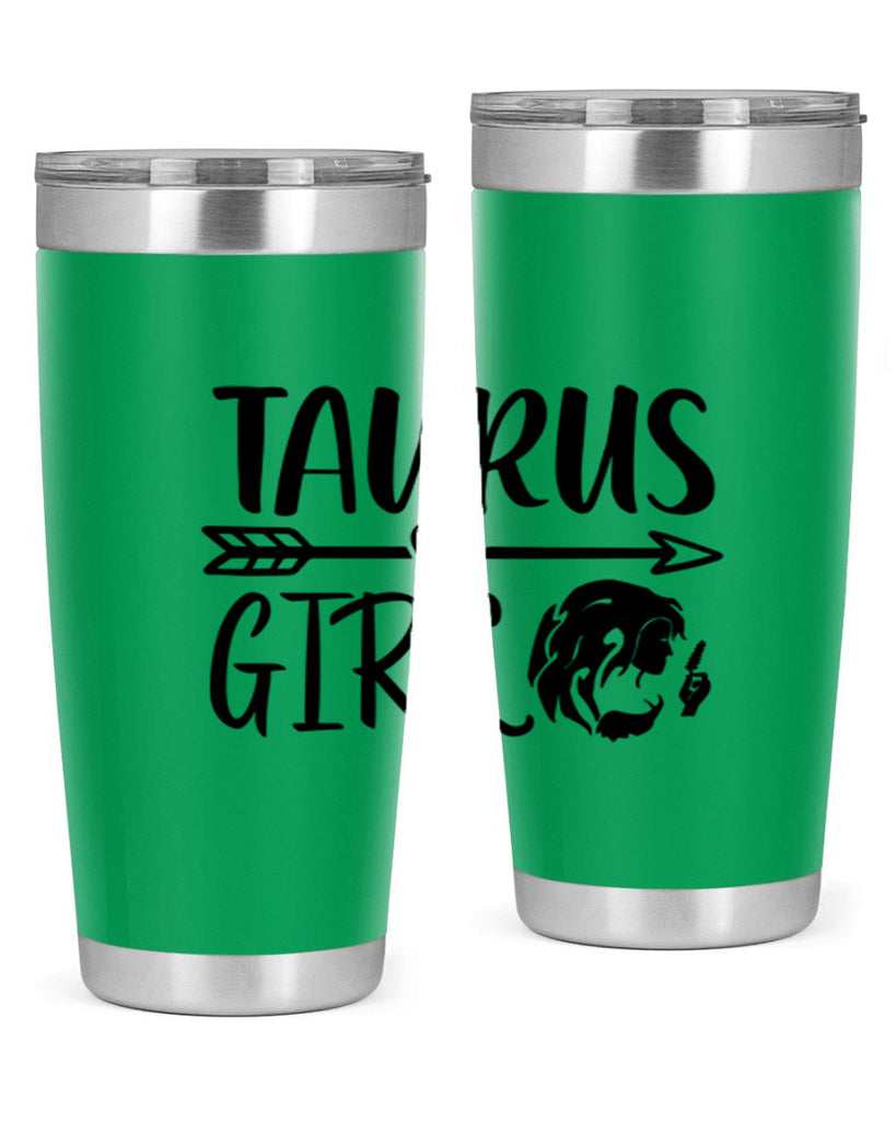 Taurus girl 498#- zodiac- Tumbler