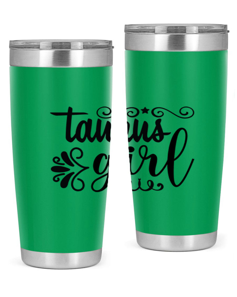 Taurus girl 499#- zodiac- Tumbler