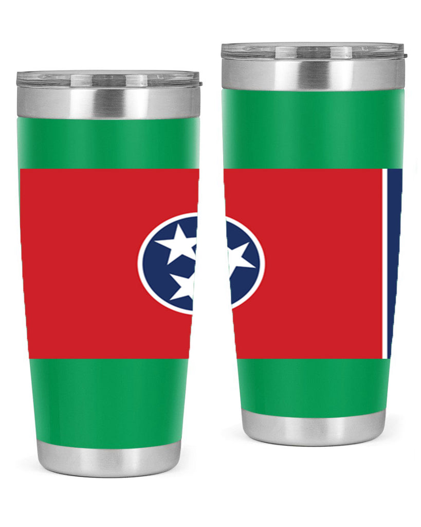 Tennessee 10#- Us Flags- Tumbler