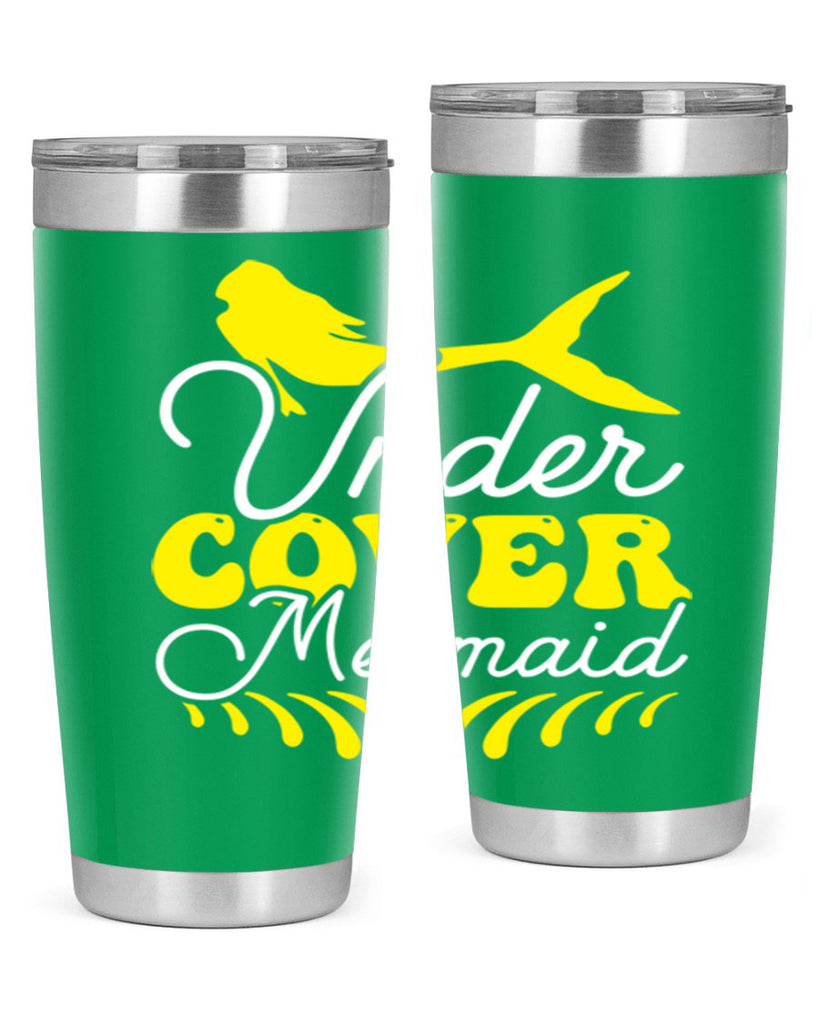 Under Cover Mermaid 637#- mermaid- Tumbler