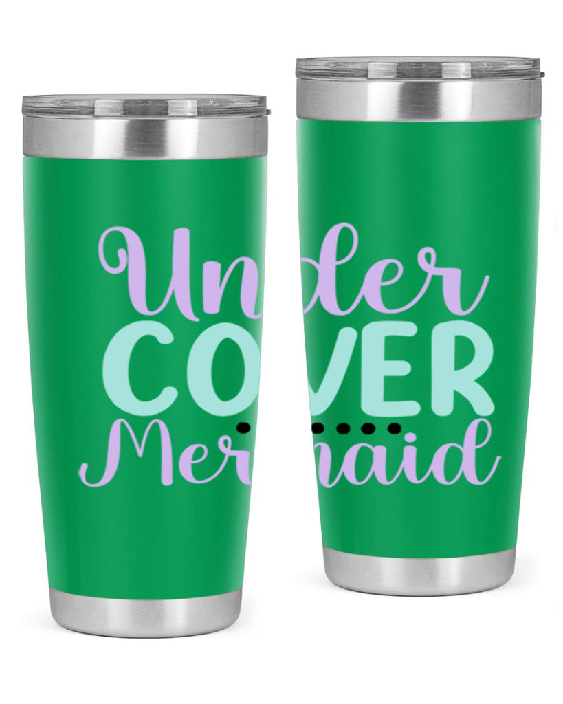 Under Cover Mermaid 639#- mermaid- Tumbler