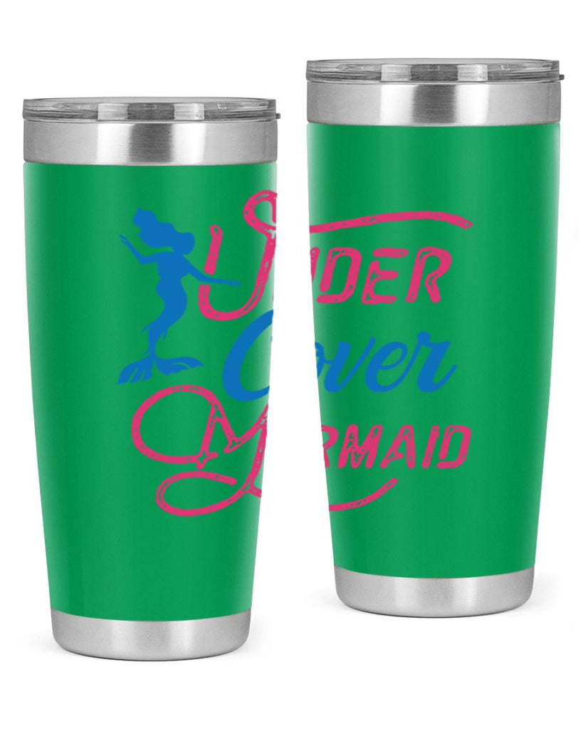 Under Cover Mermaid 640#- mermaid- Tumbler