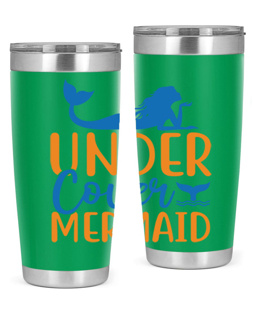 Under Cover Mermaid 644#- mermaid- Tumbler