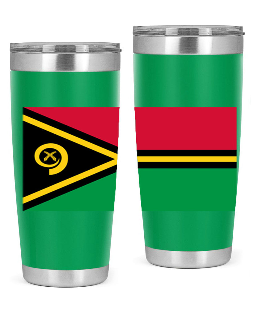 Vanuatu 7#- world flags- Tumbler