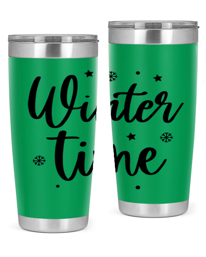 Winter Time 525#- winter- Tumbler