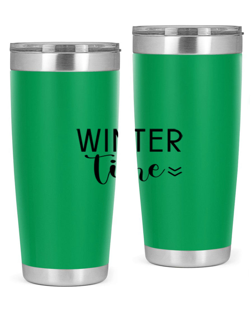 Winter Time 526#- winter- Tumbler