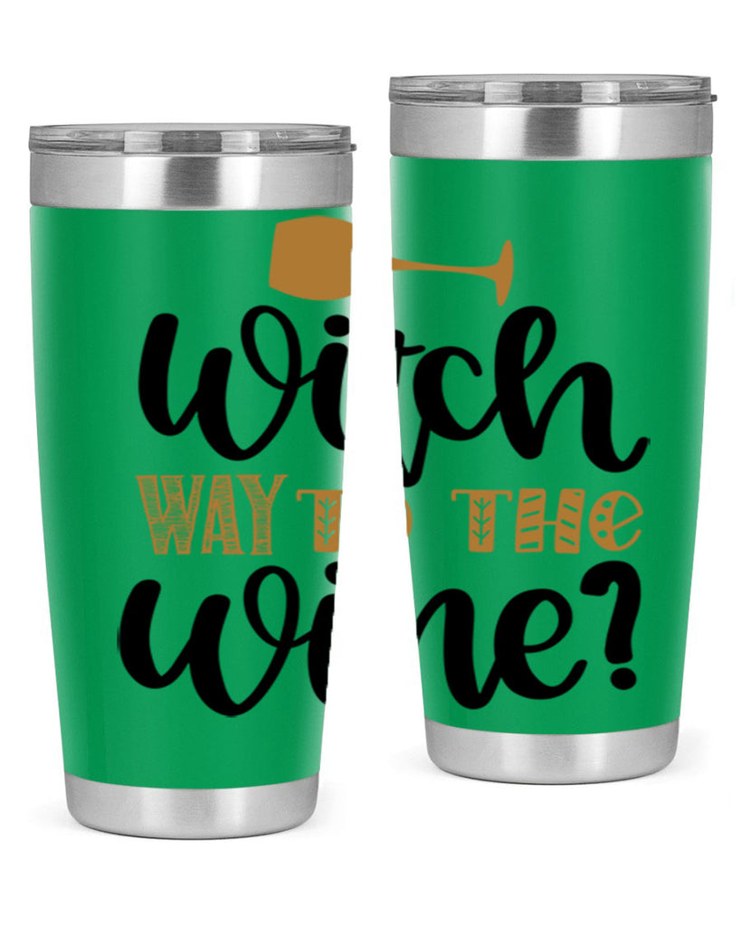 Witch Way to the Wine 651#- fall- Tumbler