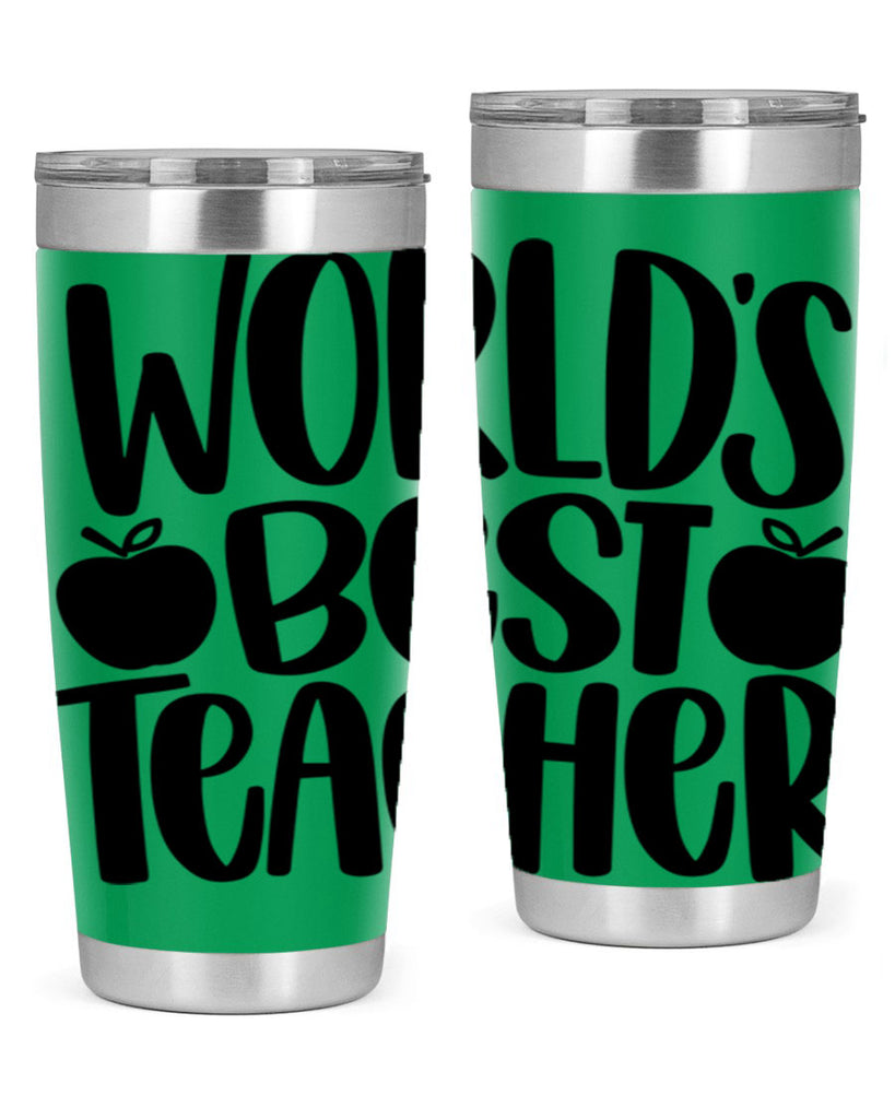 Worlds Best Teacher Style 28#- teacher- tumbler