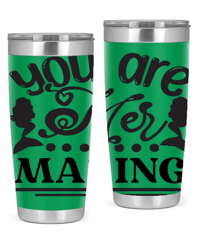 You are mer making Graphics 682#- mermaid- Tumbler