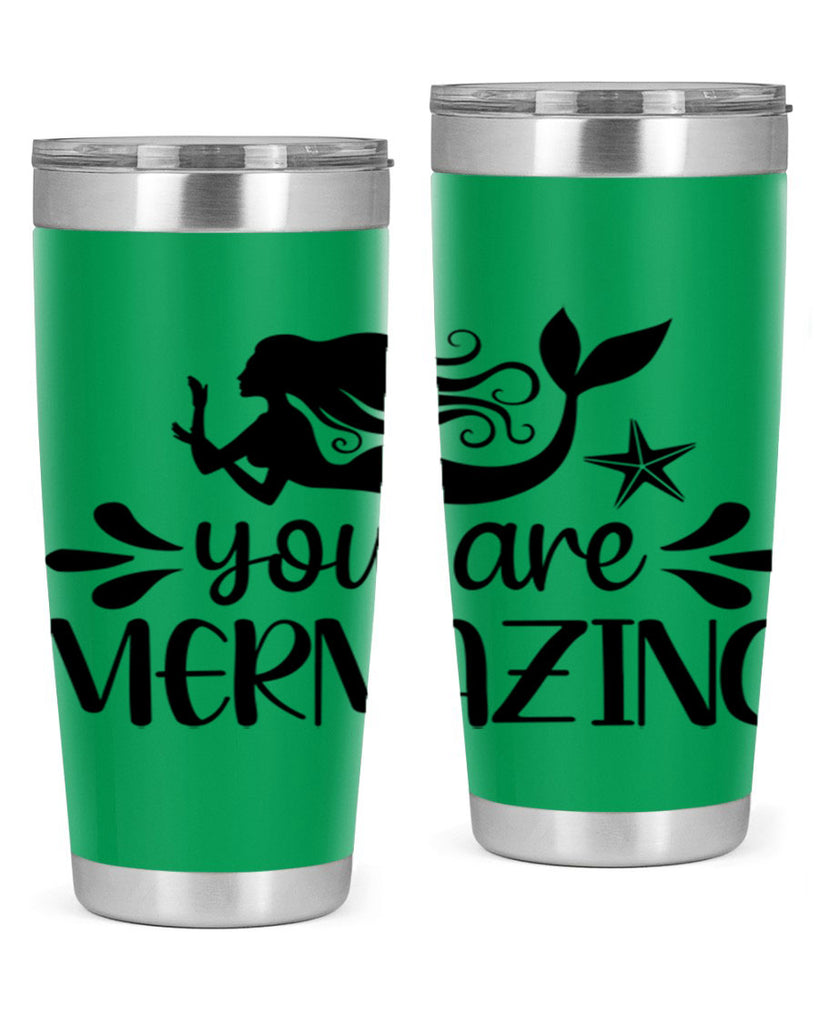 You are mermazing 687#- mermaid- Tumbler