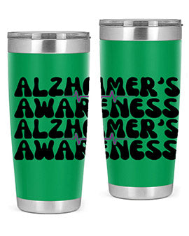 alzheimer s awareness 5#- alzheimers- Tumbler