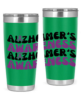 alzheimers awareness 114#- alzheimers- Tumbler