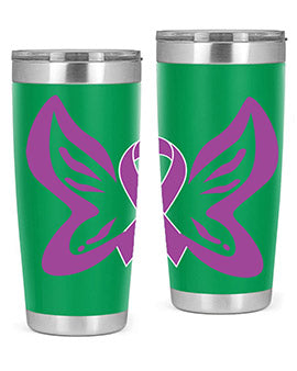 alzheimers awareness style 104#- alzheimers- Tumbler