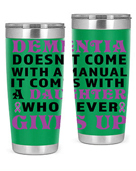 alzheimers awareness style 107#- alzheimers- Tumbler