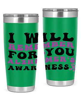 alzheimers awareness style 108#- alzheimers- Tumbler