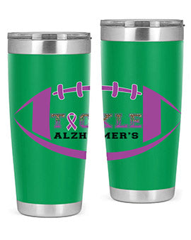 alzheimers awareness style 109#- alzheimers- Tumbler