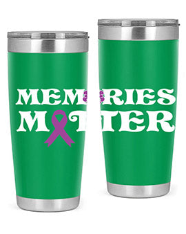 alzheimers awareness style 52#- alzheimers- Tumbler