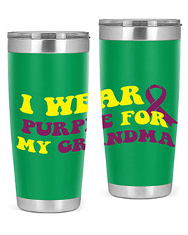 alzheimers awareness style 62#- alzheimers- Tumbler