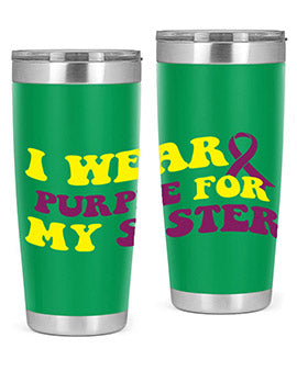 alzheimers awareness style 80#- alzheimers- Tumbler