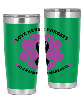 alzheimers awareness style 95#- alzheimers- Tumbler