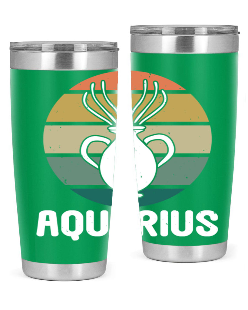 aquarius 78#- zodiac- Tumbler