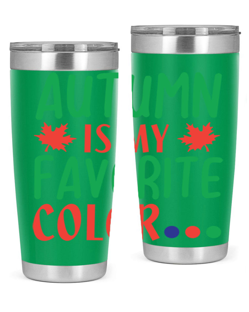 autumn is my favorite color 18#- fall- Tumbler