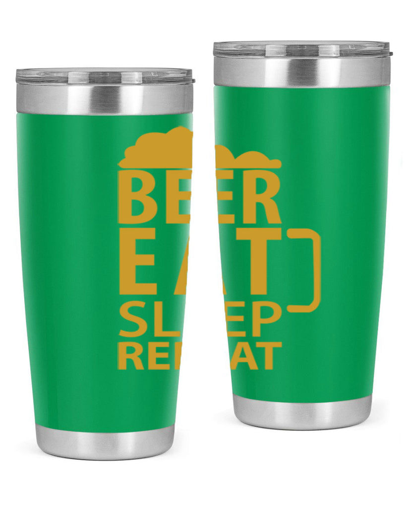 beer eat sleep 109#- beer- Tumbler