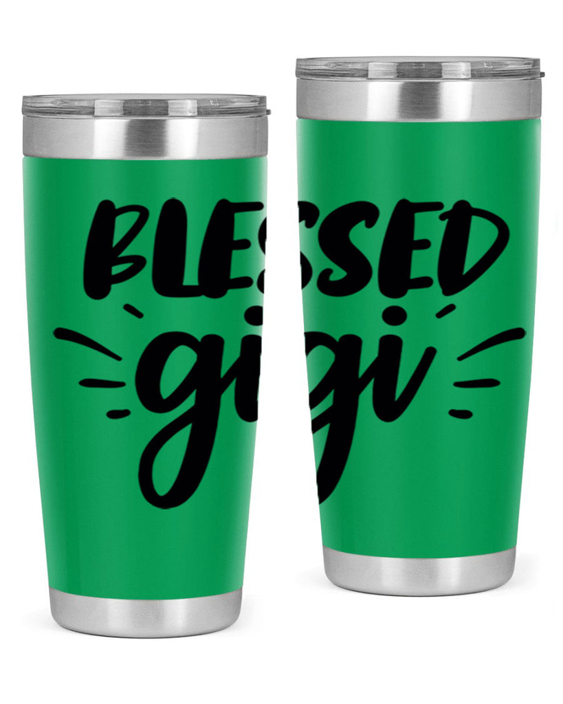 blessed gigi 64#- grandma - nana- Tumbler